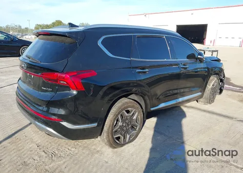 2021 Hyundai Santa Fe Calligraphy z USA, uszkodzony, nr VIN 5NMS5DAL7MH323641